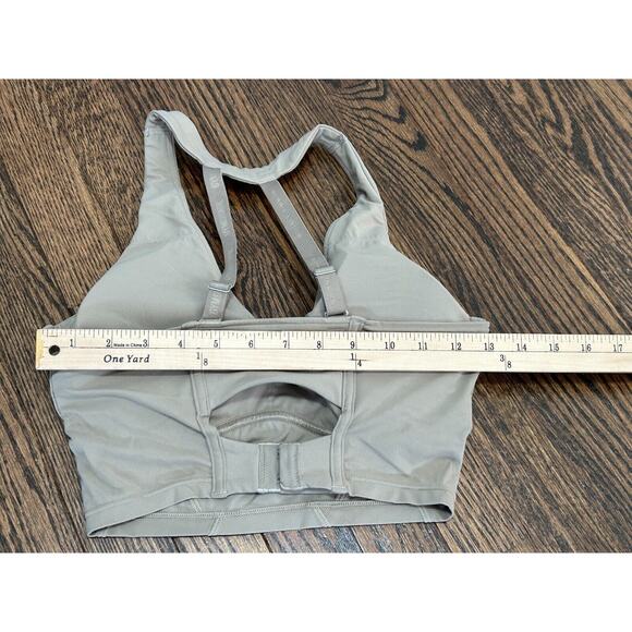 Gymshark Whitney Simmons Longline Comfort Racerback Taupe Sports Bra Size XS - Picture 9 of 10